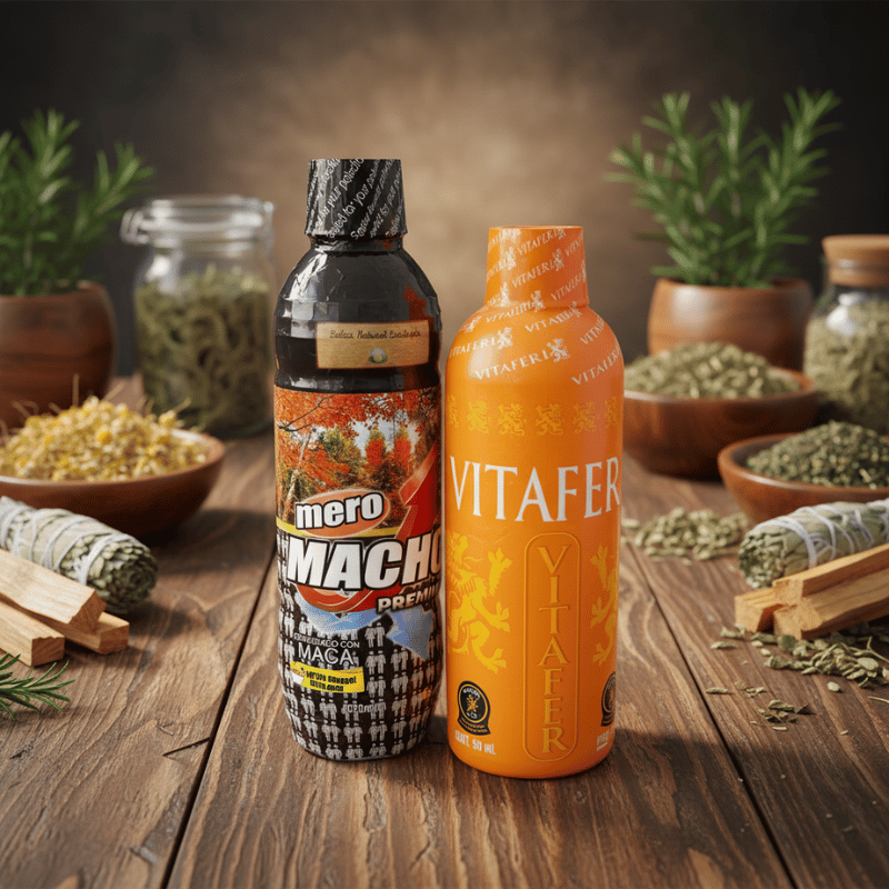 MERO MACHO Pastillas y JARABE 550ml